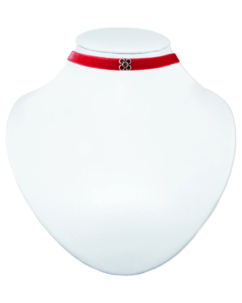 LUISIA® Samt Kropfband "Ramona" mit Premium Kristall | Rot