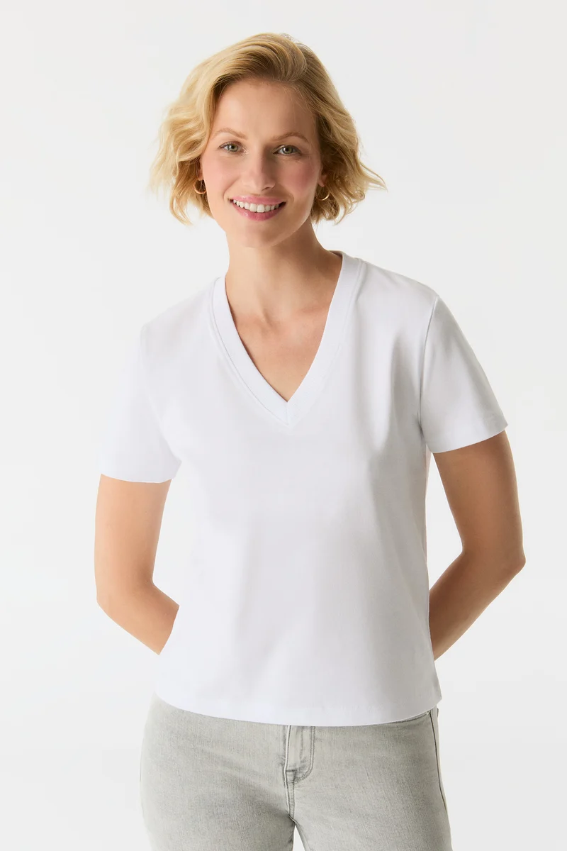 Cup of Joe T-shirt Greta white