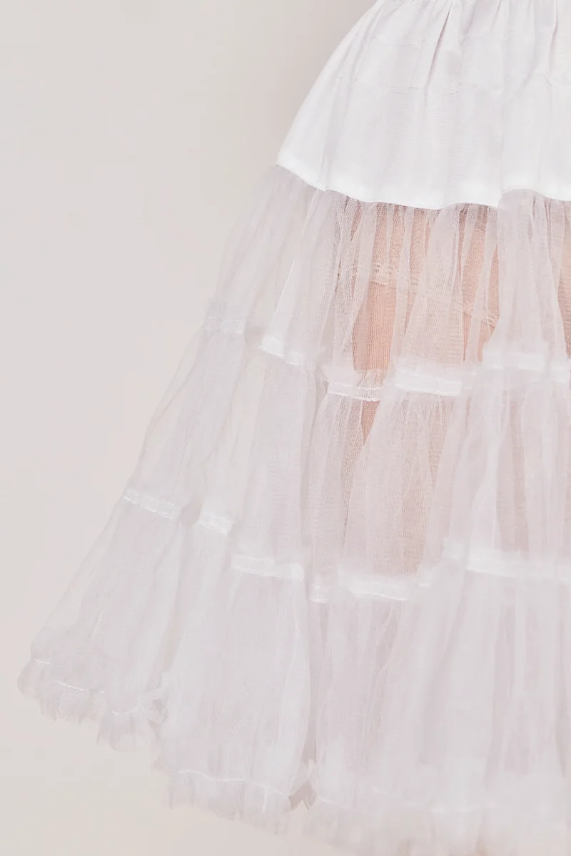 Petticoat 70 cm weiß KRÜGER