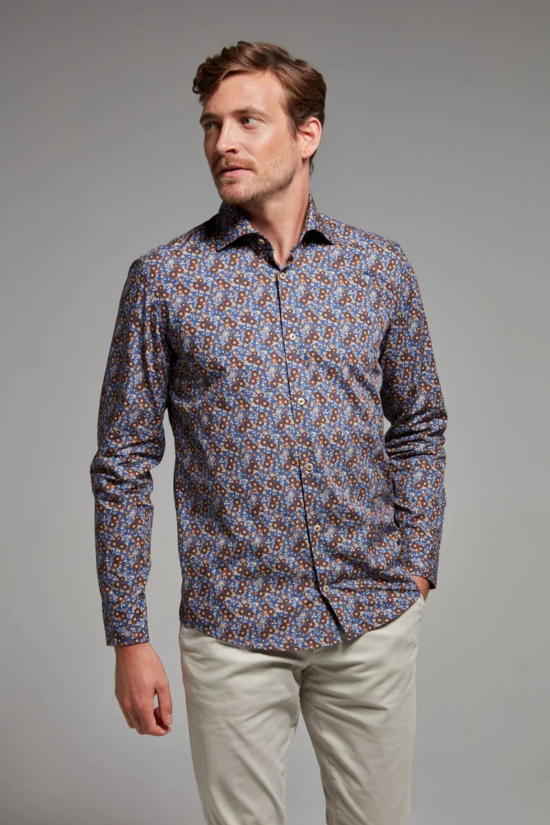 Hemd Modern Fit Floraler Print
