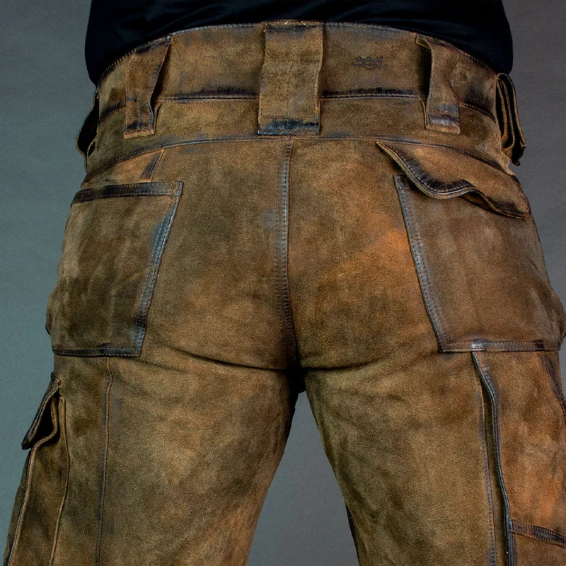 Datschi Trachten Lange Cargo Lederhose Xaver Braun