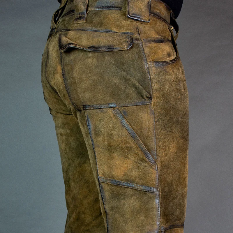 Datschi Trachten Lange Cargo Lederhose Xaver Braun