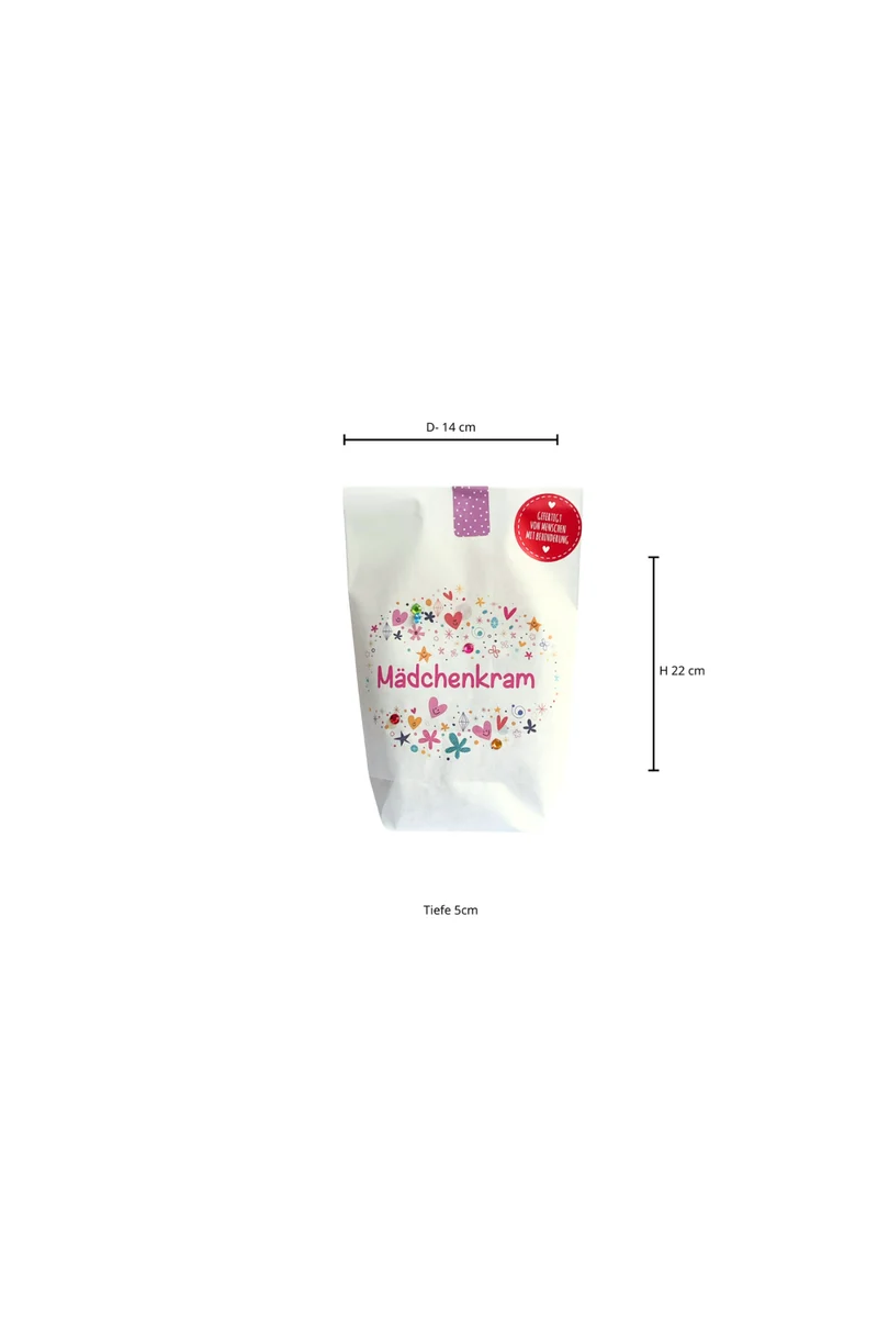 Wunderle Wundertüte - Mädchenkram - Geschenk mit Herz
