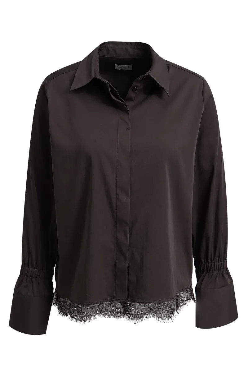 Milano Bluse mocca