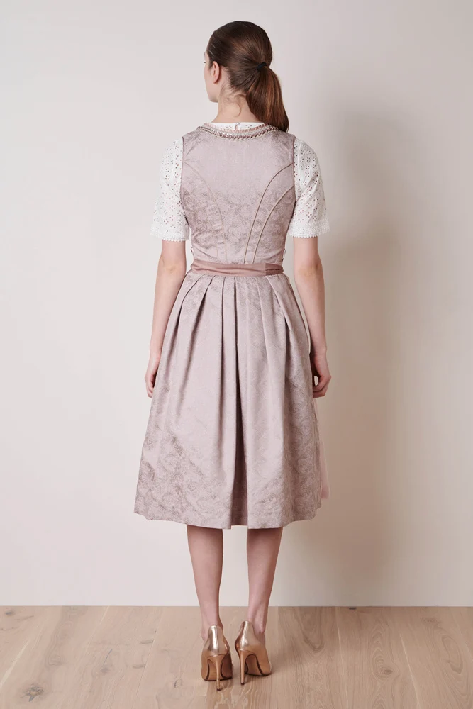 Krüger Dirndl "Enid" Elegant 114265 | Rosa - 70cm