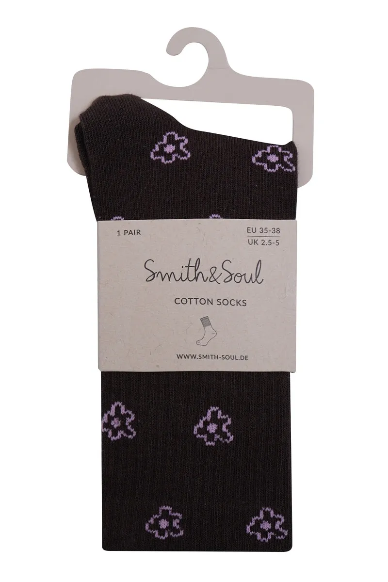 Smith & Soul Socken dark choc
