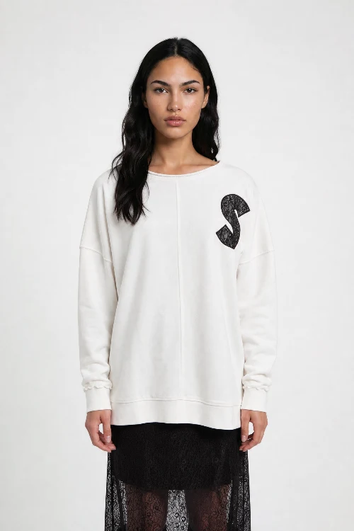 Smith & Soul Oversize Sweatshirt sand