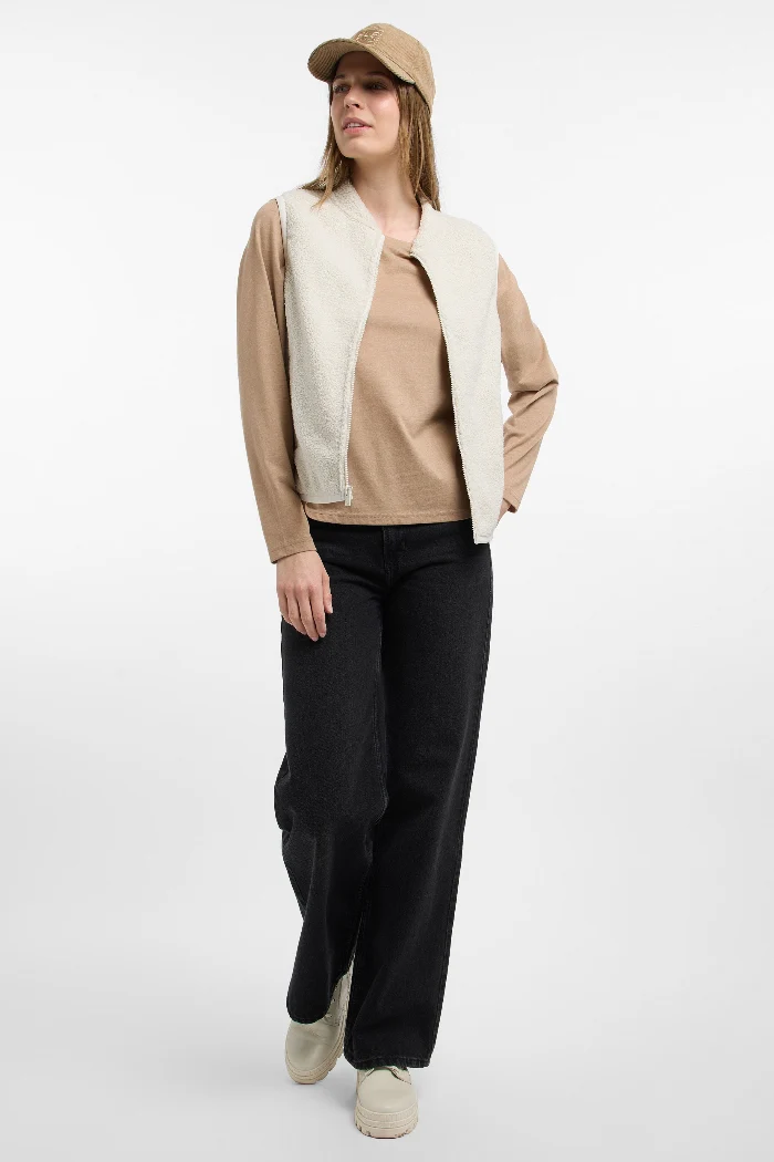 Elbsand Teddy-Weste Nisa sea pearl