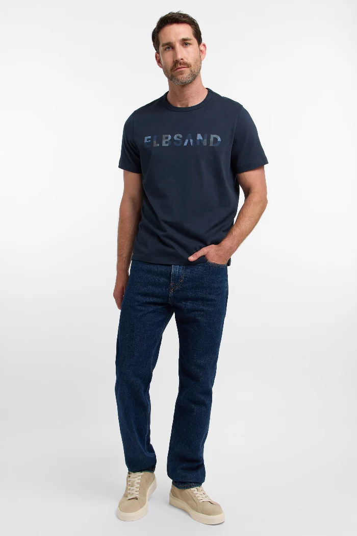 Elbsand Men T-Shirt Sibbe midnight
