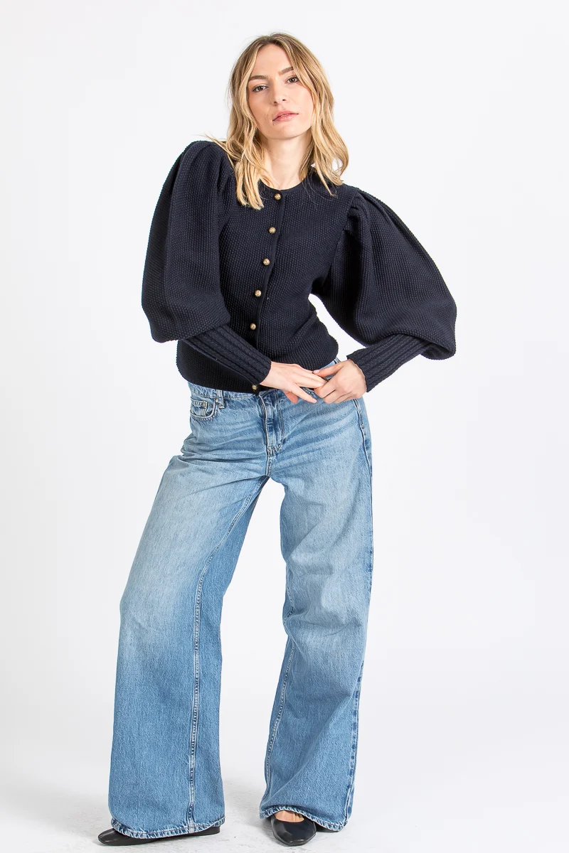 Gottseidank Strickjacke Gisela marine