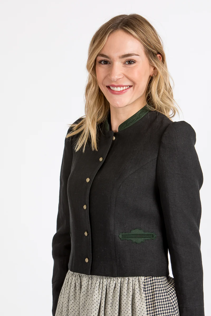 Gottseidank Trachtenjacke Flora Schwarz