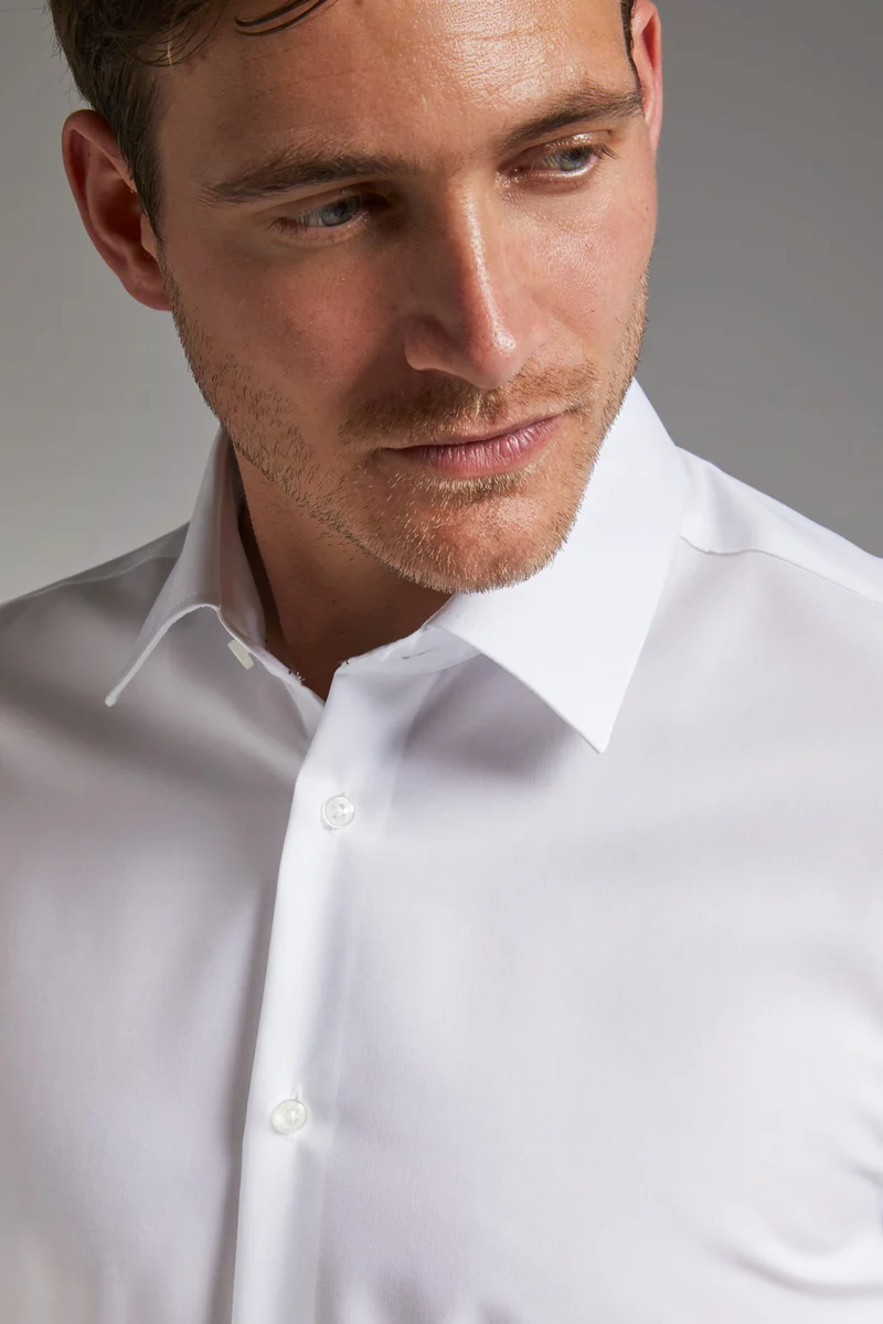 Hemd Modern Fit Non Iron Weiss