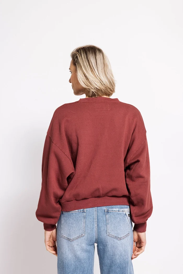Zhrill Sweatshirt Tera bordeaux
