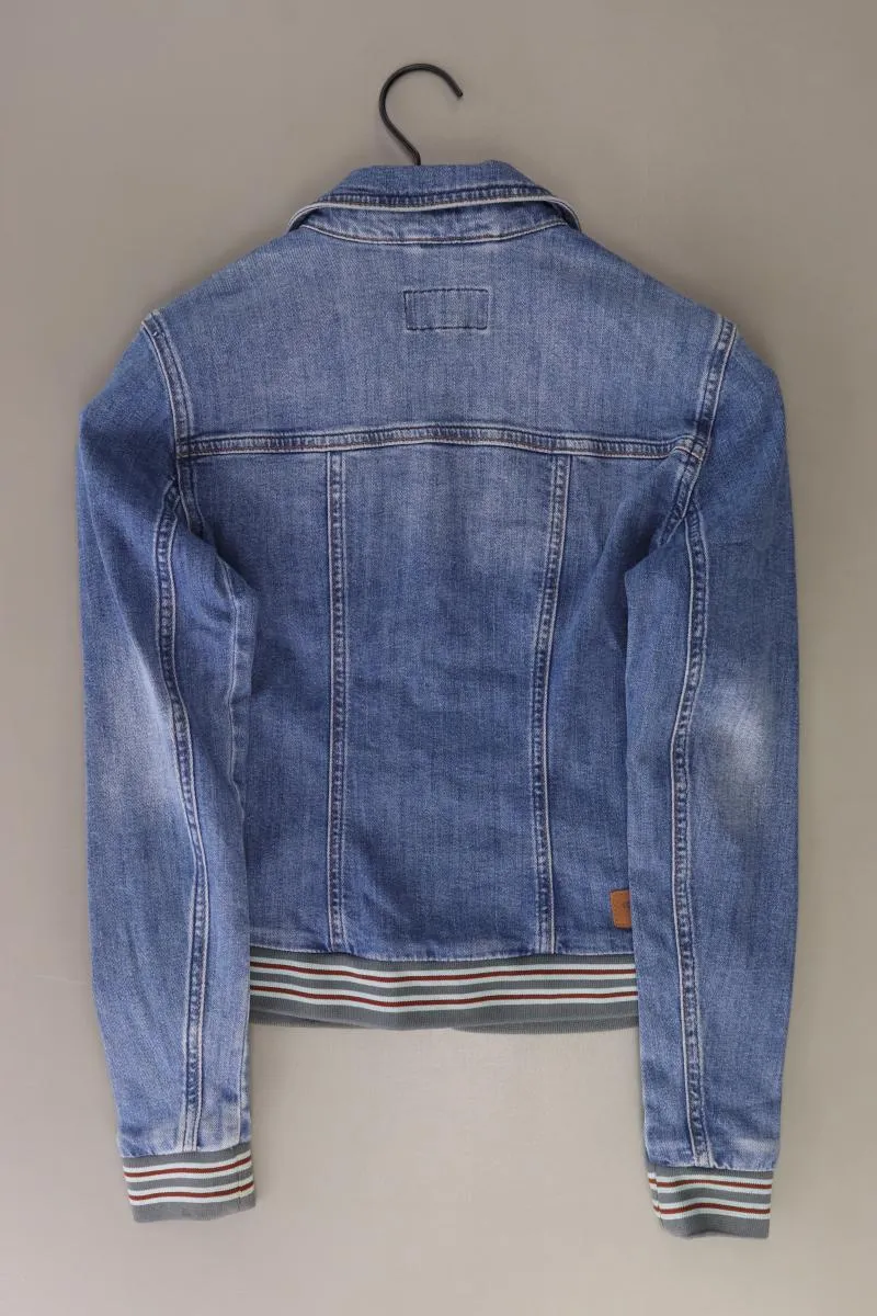Expresso Jeansjacke Gr. 34 blau aus Baumwolle