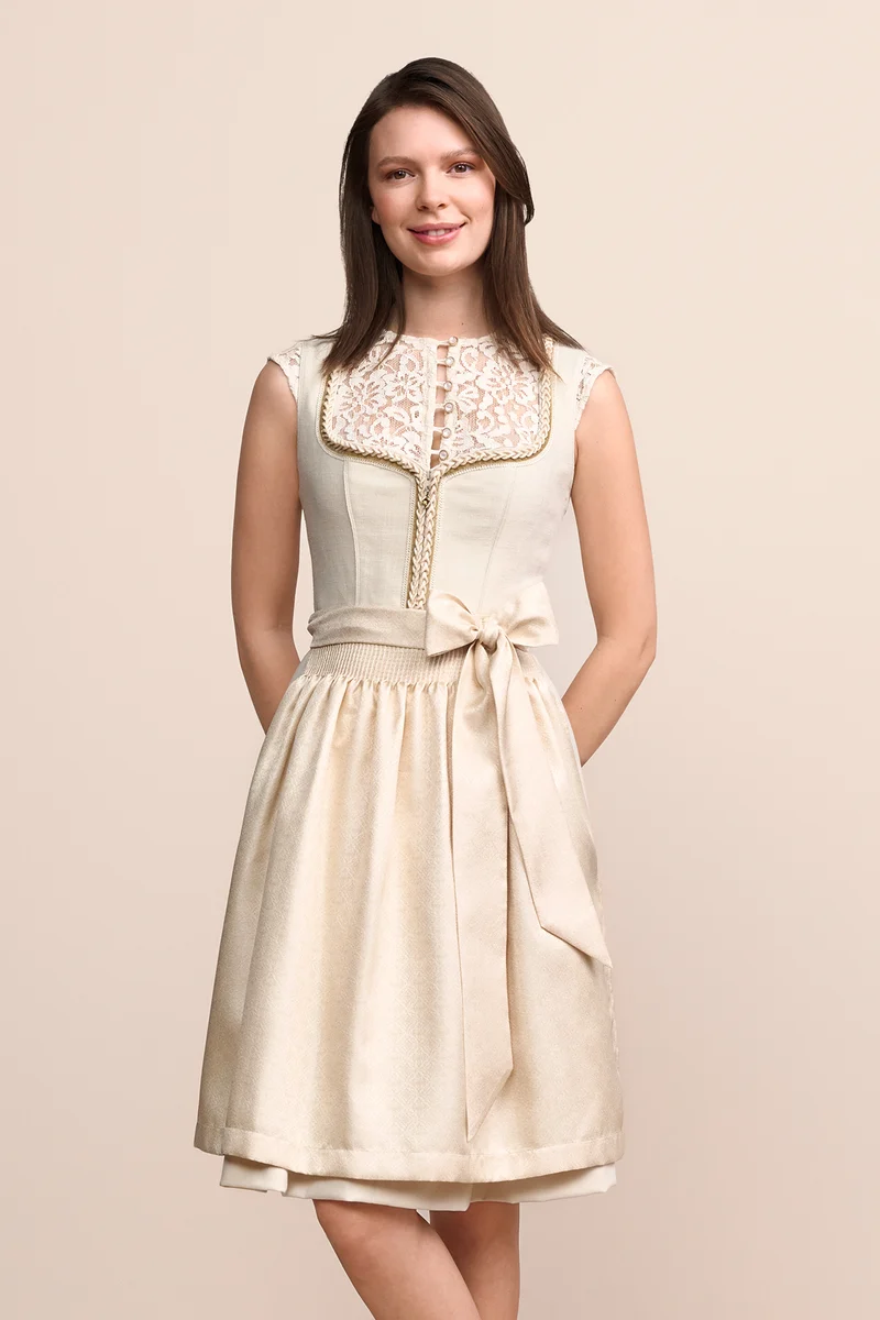 Krüger Dirndl Soleil Creme 60 cm