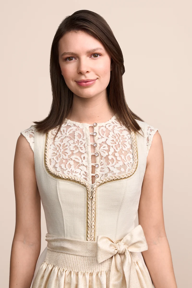 Krüger Dirndl Soleil Creme 60 cm
