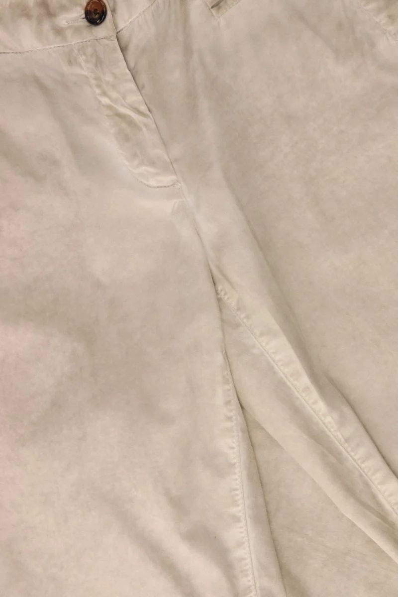 Heine Hose Gr. 36 creme aus Baumwolle
