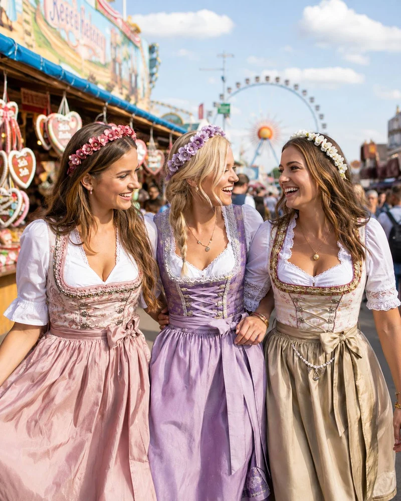 Blumen Haarreif "Elfe" - Schmaler Blütenkranz | Flieder