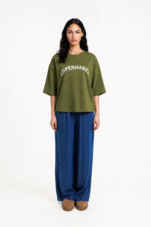 Smith & Soul Boxy Sweatshirt olive