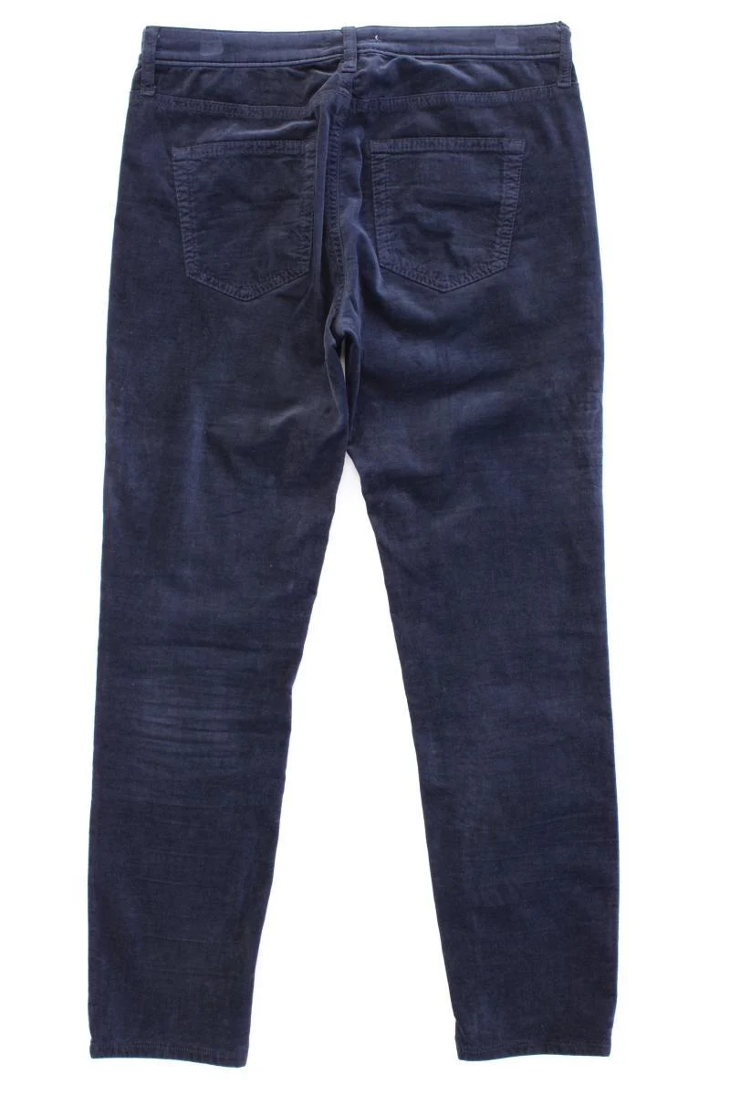 Rich&Royal Samthose Gr. w28/L32 blau aus Baumwolle