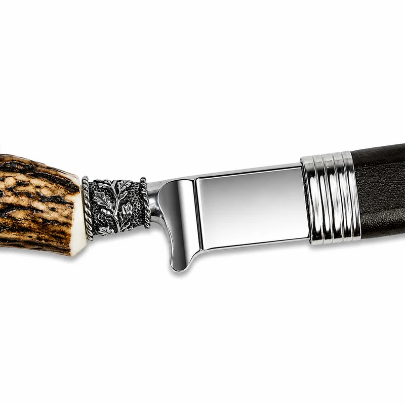 Funk Hirschhorn Trachtenmesser mit Zierfigur | Hirsch