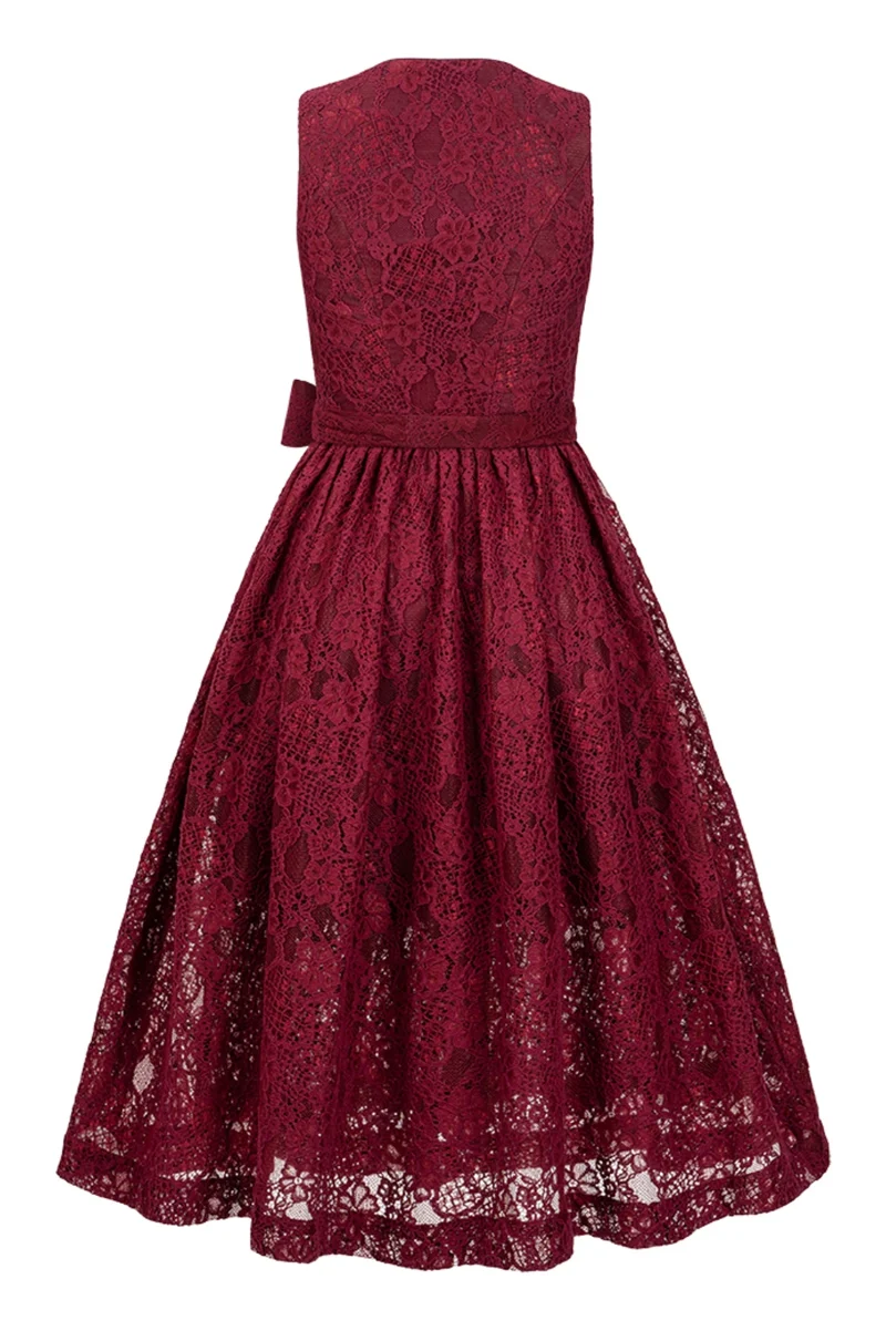 Dirndl Liga di Bavaria Rot Spitze 75 cm