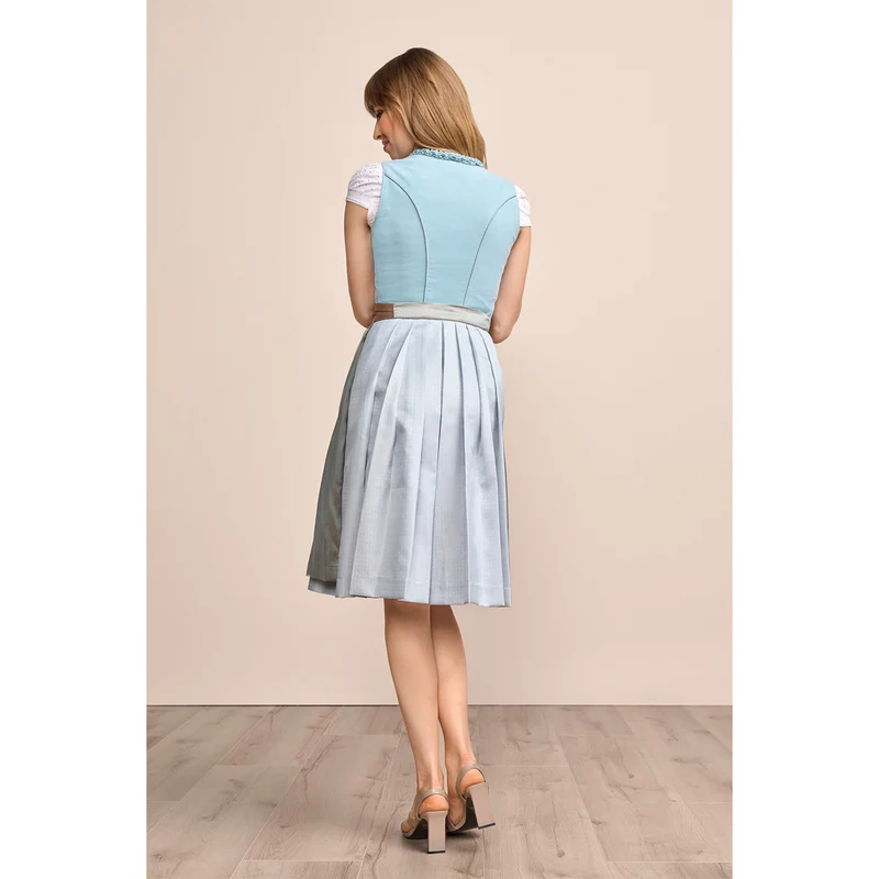 Krüger MADL Dirndl "Emmeline" 415769 | Hellblau 60cm