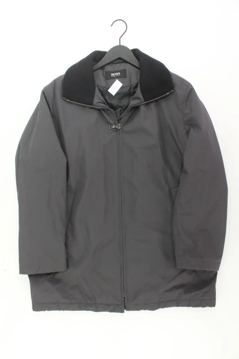 BOSS by Hugo Boss Lange Jacke für Herren Gr. 48 grau aus Polyester