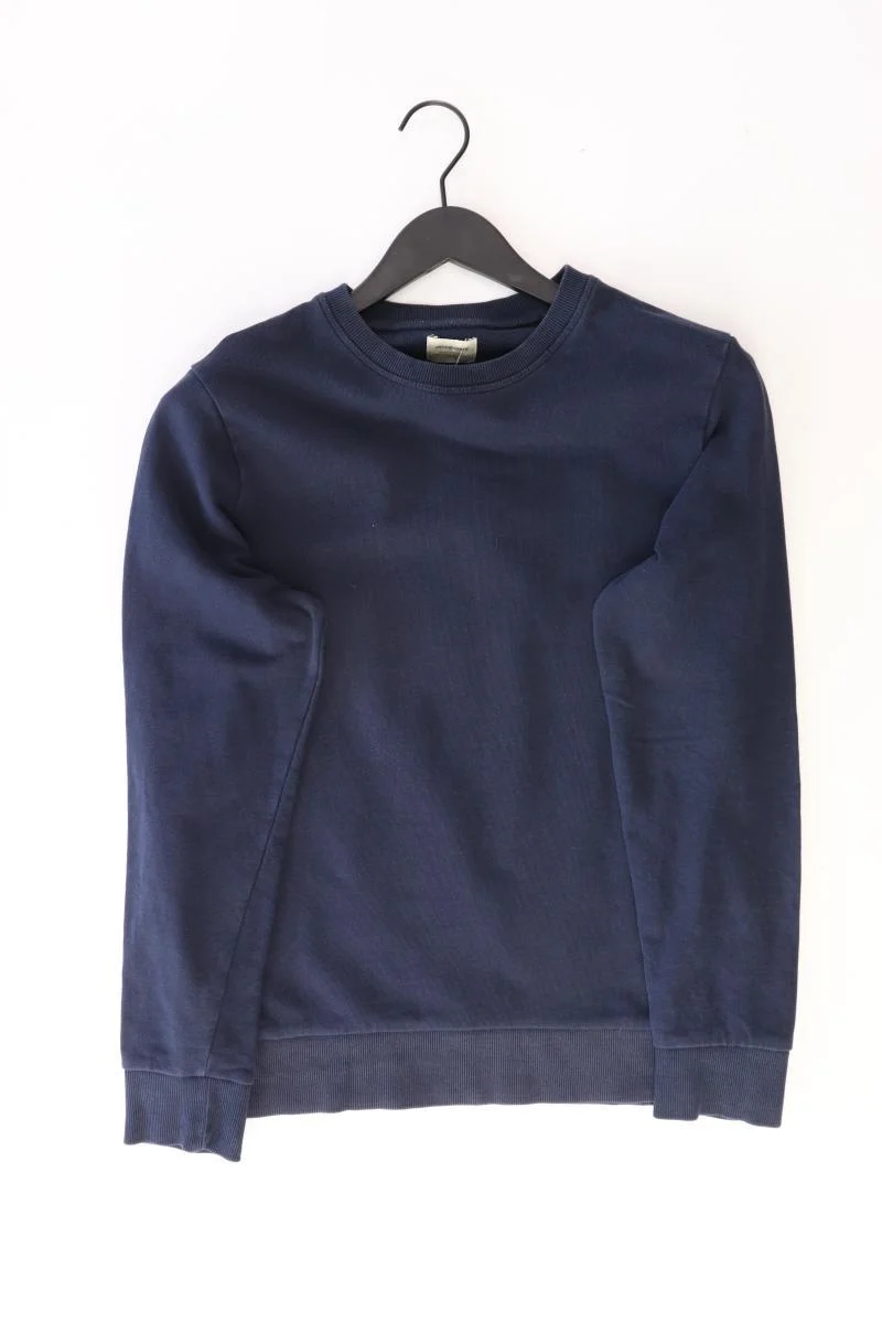 Jack & Jones Langarmpullover für Herren Gr. S blau aus Baumwolle