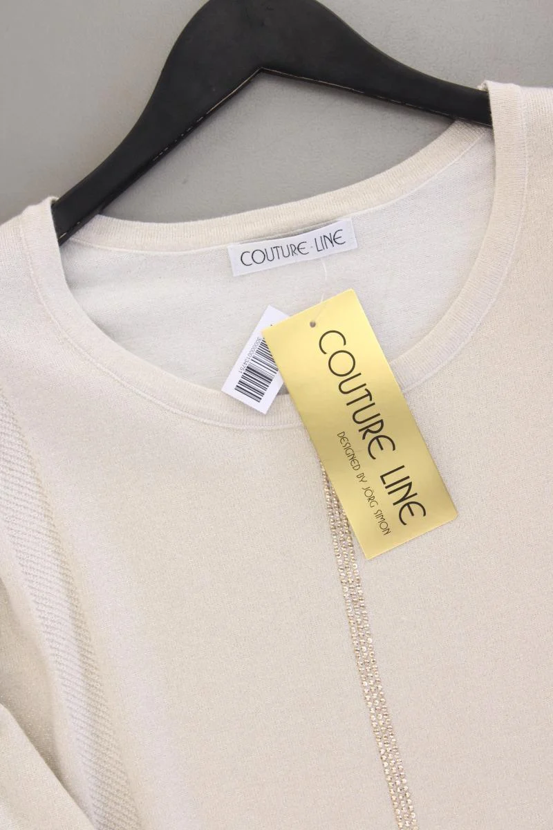 Couture Line Feinstrickpullover Gr. 50 neu mit Etikett gold aus Viskose