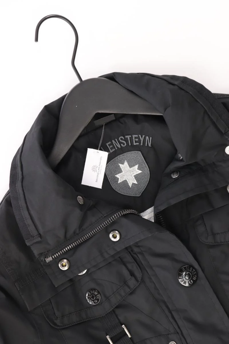 Wellensteyn Jacke "Chocolate" Gr. S mit Gürtel schwarz aus Polyester