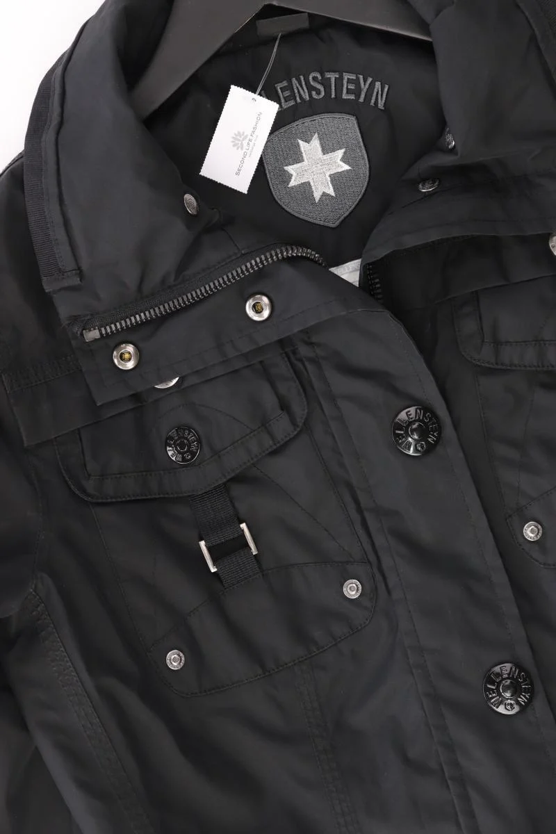 Wellensteyn Jacke "Chocolate" Gr. S mit Gürtel schwarz aus Polyester