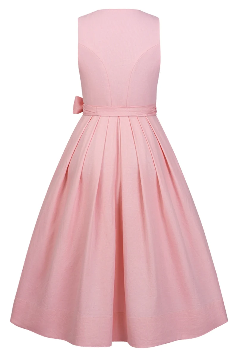 Dirndl Blush Rose – TENCEL™ & Leinen – 75 cm | LIGA DI BAVARIA