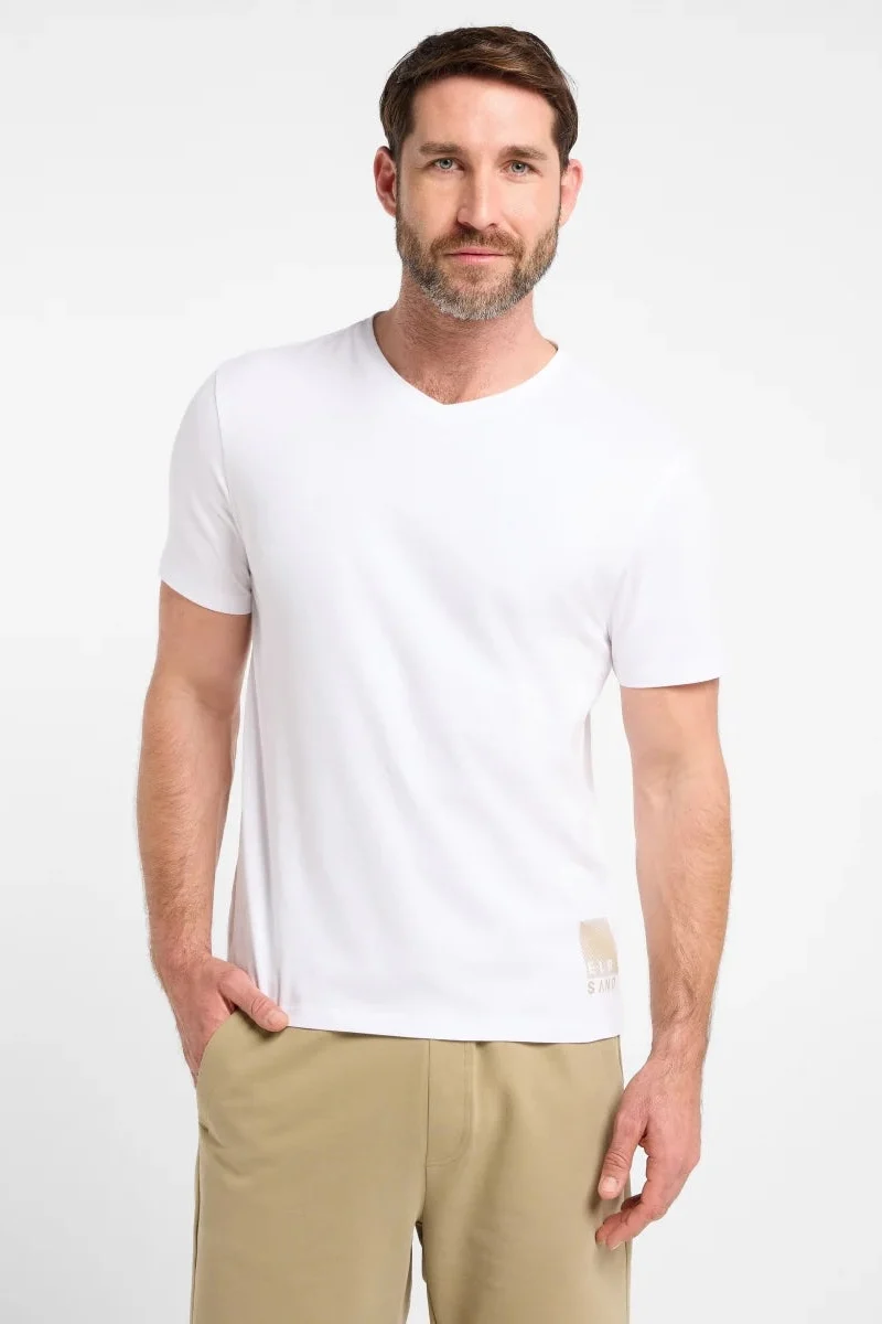 Elbsand Men T-Shirt Klaas bright white