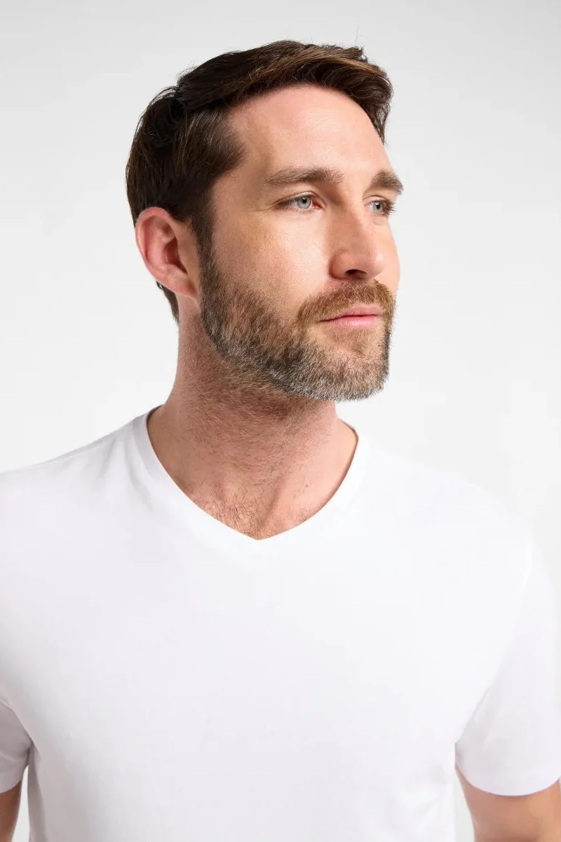 Elbsand Men T-Shirt Klaas bright white