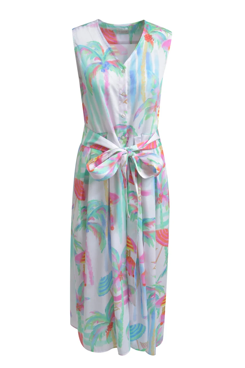 Milano Sommerkleid sand print