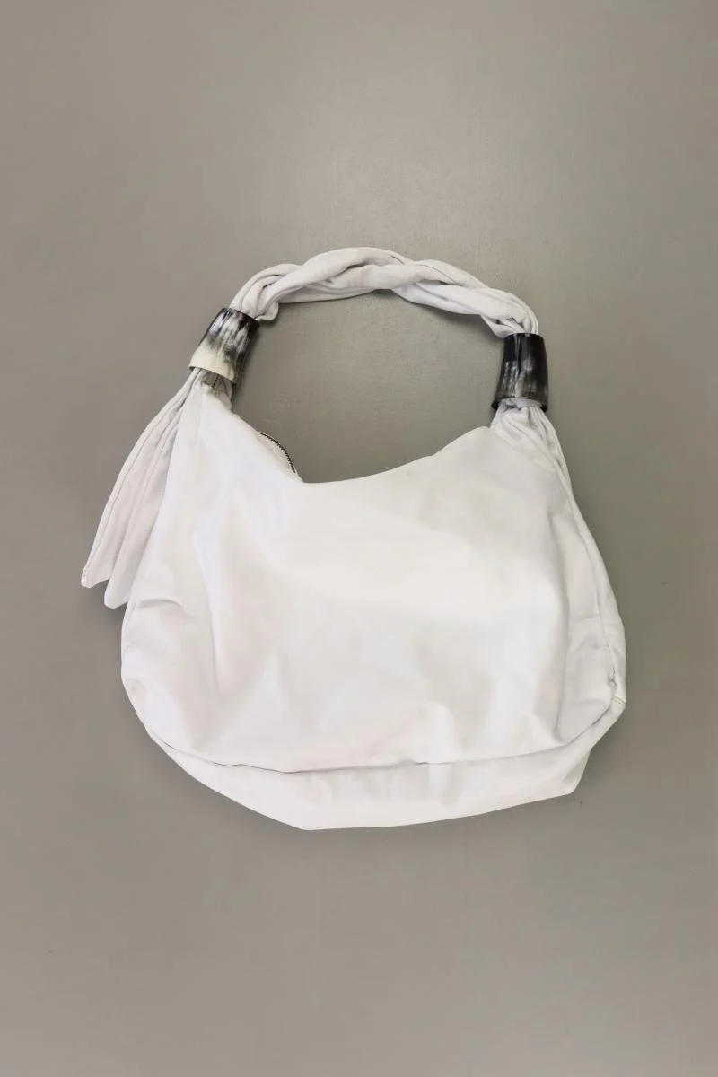 Schultertasche weiß