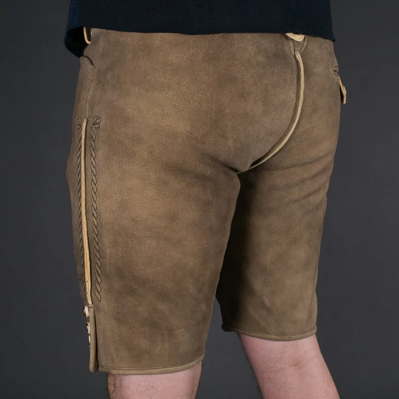 Datschi Trachten Lederhose Anton Sämisch Sand/Beige