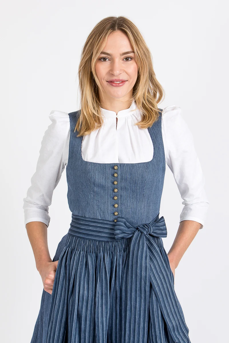 Gottseidank Dirndlbluse Done eierschale