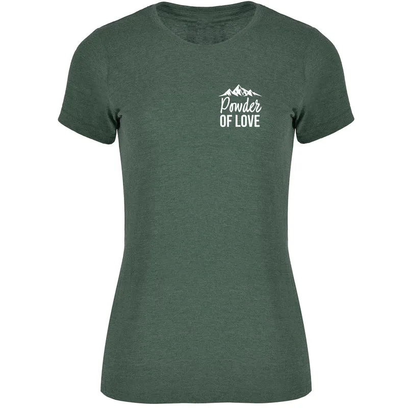Powder of Love Minilogo Damen Tshirt