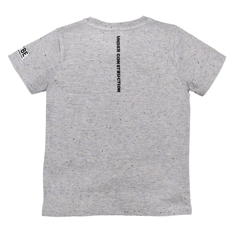 BONDI Jungen T-Shirt "Traktor-Gang" 33177 | Grey melange