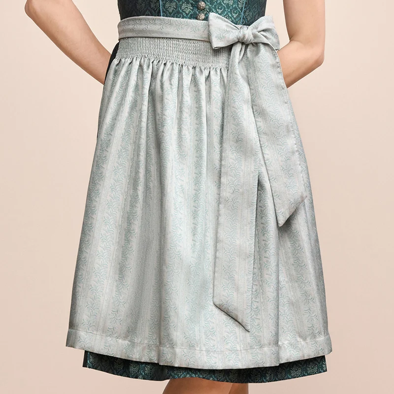 Krüger MADL Dirndl "Inja" 413569 | Dunkelgrün 60cm