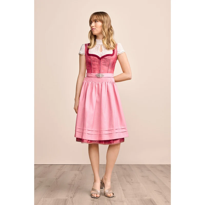 Krüger MADL Dirndl "Fynia" 414369 | Rot 60cm