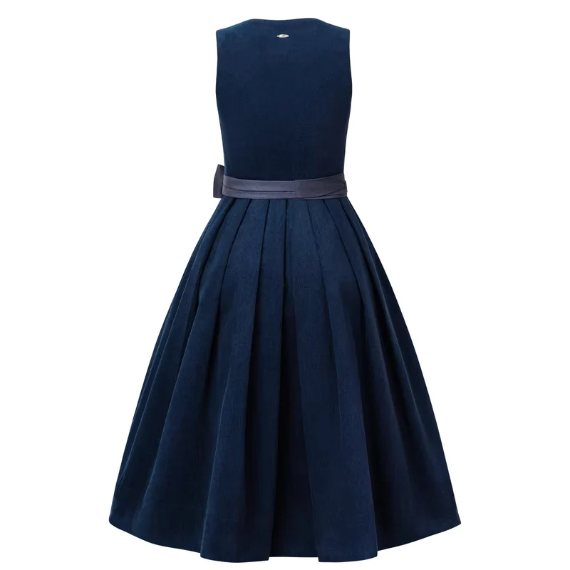 Dirndl Liga Di Bavaria Deep Ocean Cord&Leinen 70cm