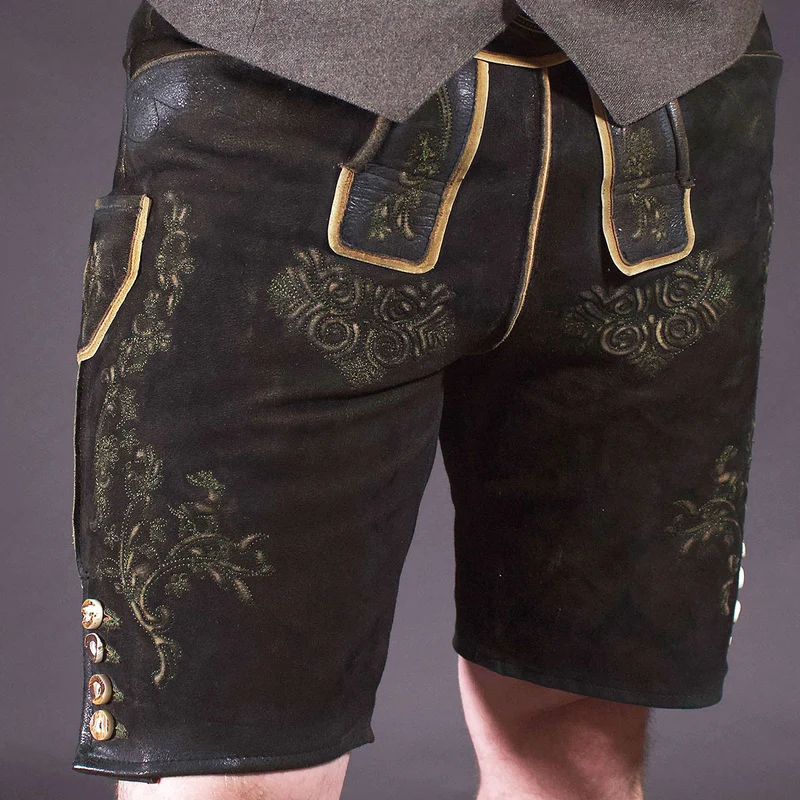 Datschi Trachten Lederhose Valentin Schwarz