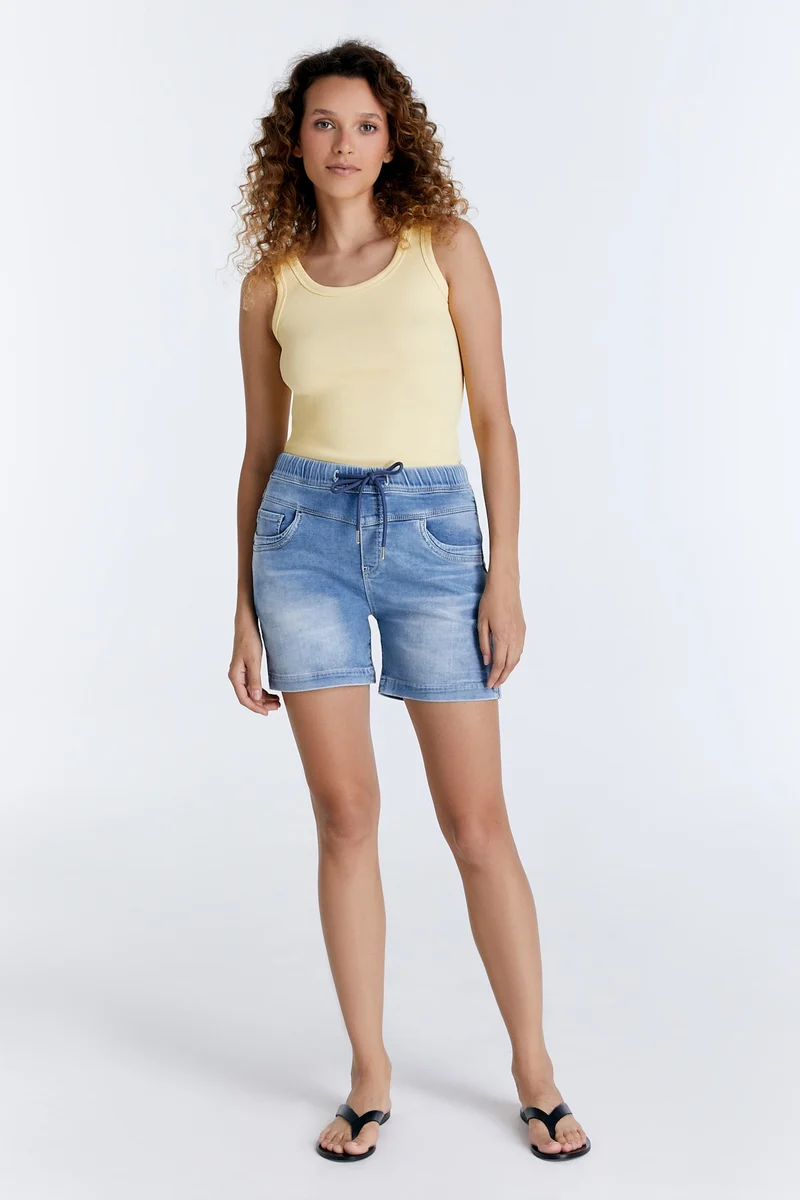 Cup of Joe Denim-Shorts Alice light blue denim
