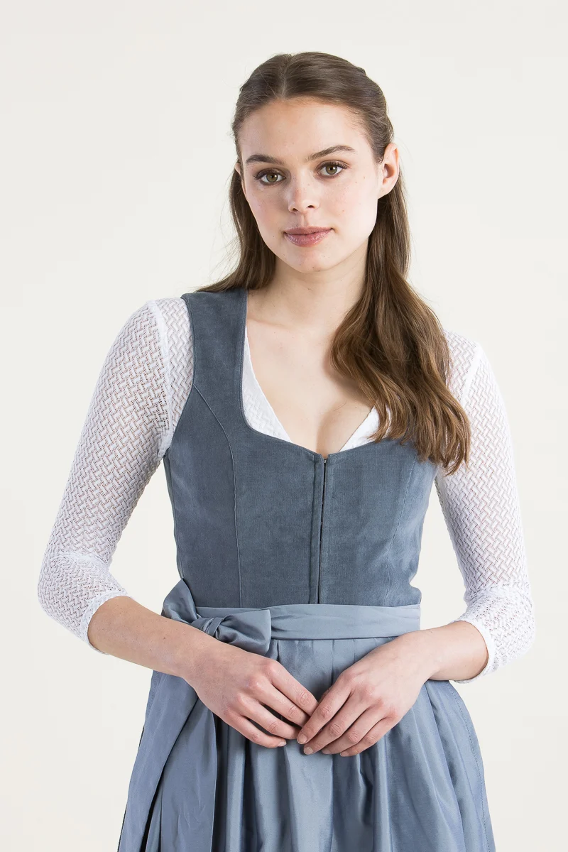 Heimatglück Dirndlbluse Fanny weiß
