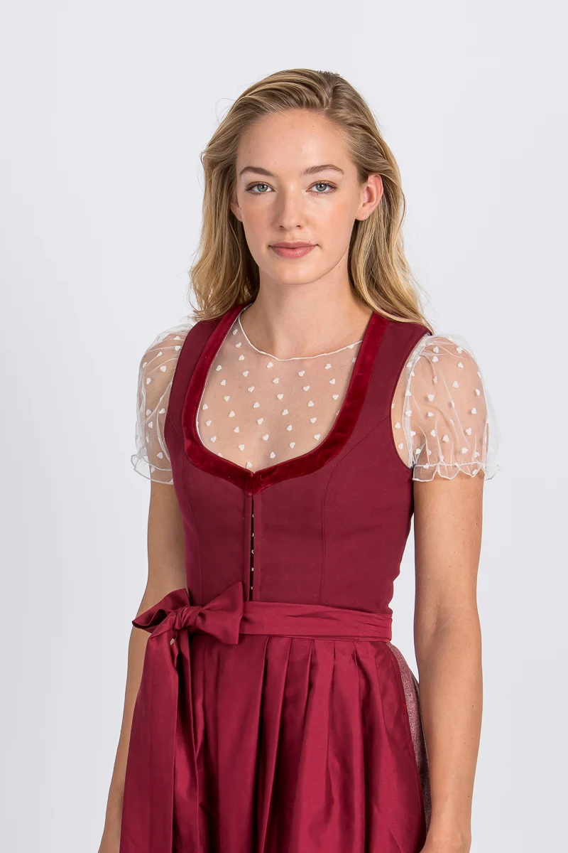 Heimatglück Dirndl Giulia vino