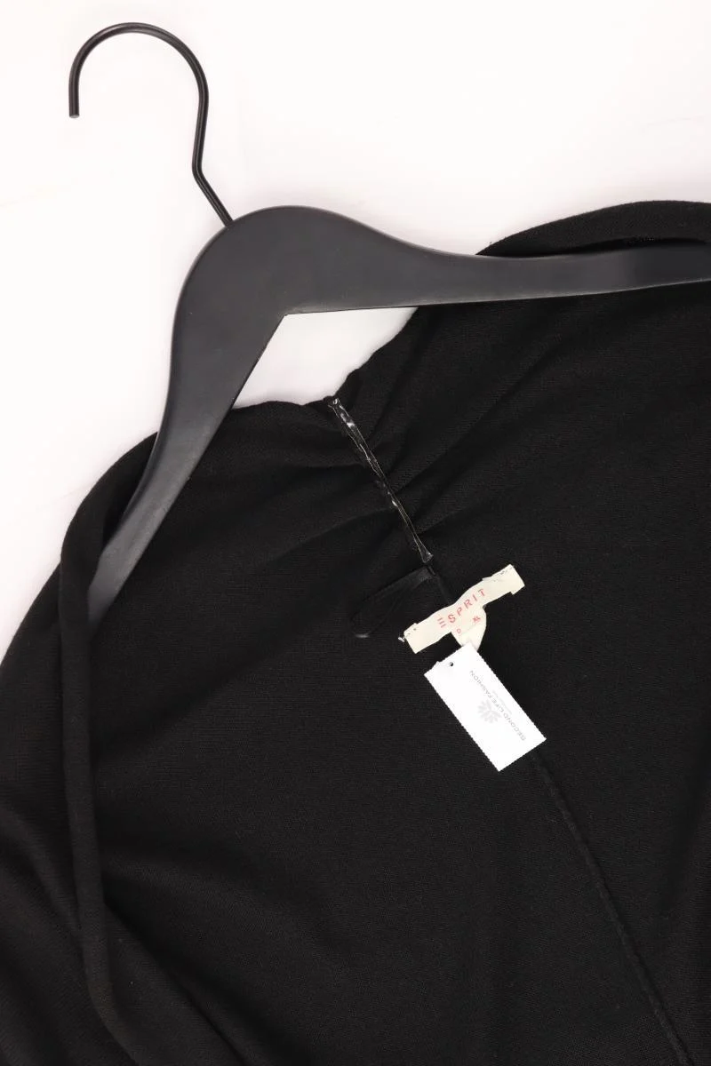 Esprit Strickjacke Gr. XL Langarm schwarz aus Polyester