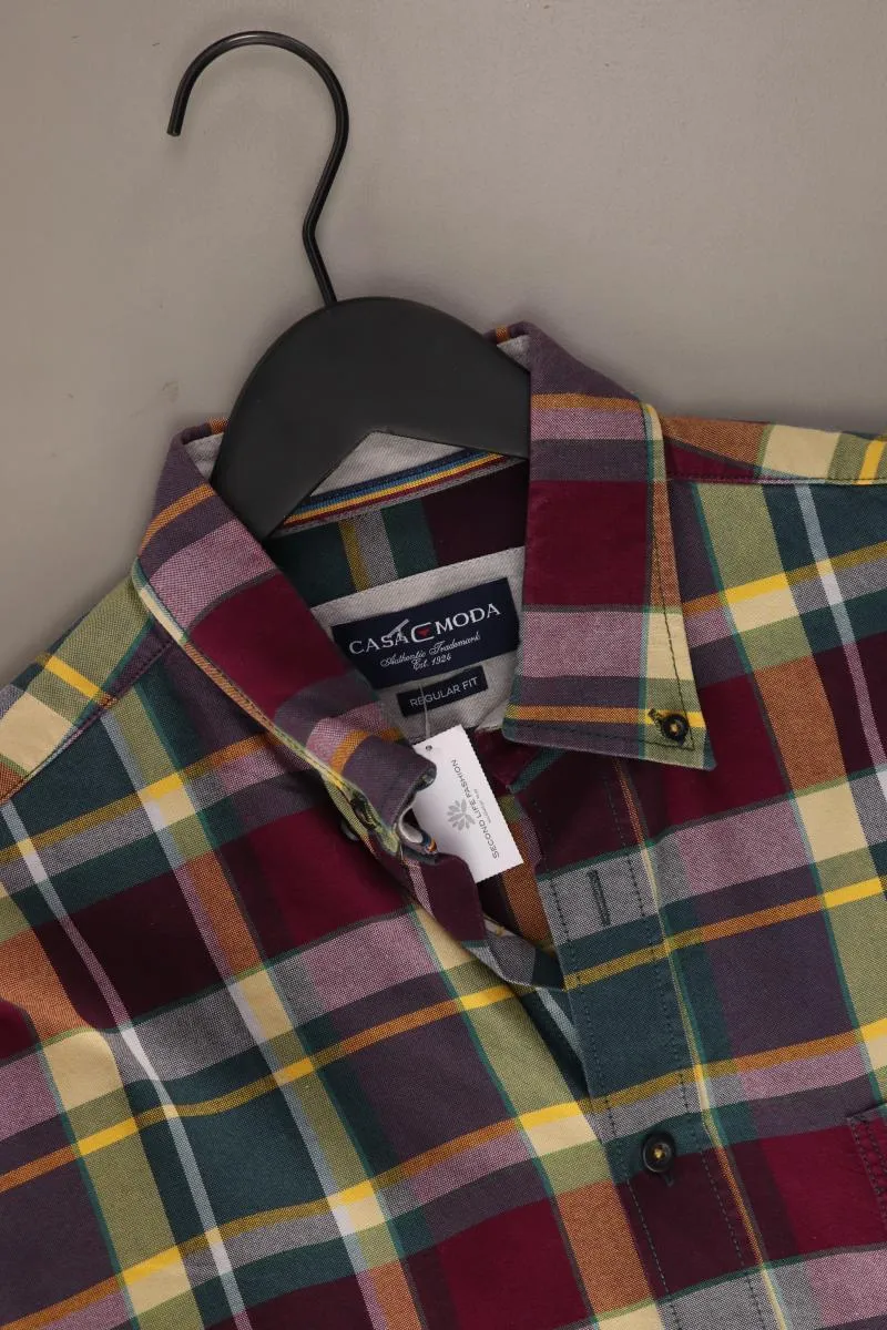 Casa Moda Karohemd für Herren Gr. XL kariert Langarm mehrfarbig
